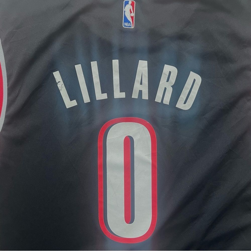 Adidas Portland Trail Blazers Damian Lillard Jersey Men’s Medium NBA Basketball - Picture 8 of 8